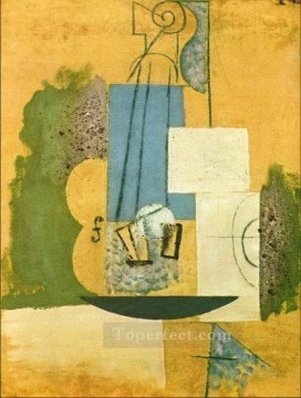  violin painting - Violin 1913 cubist Pablo Picasso